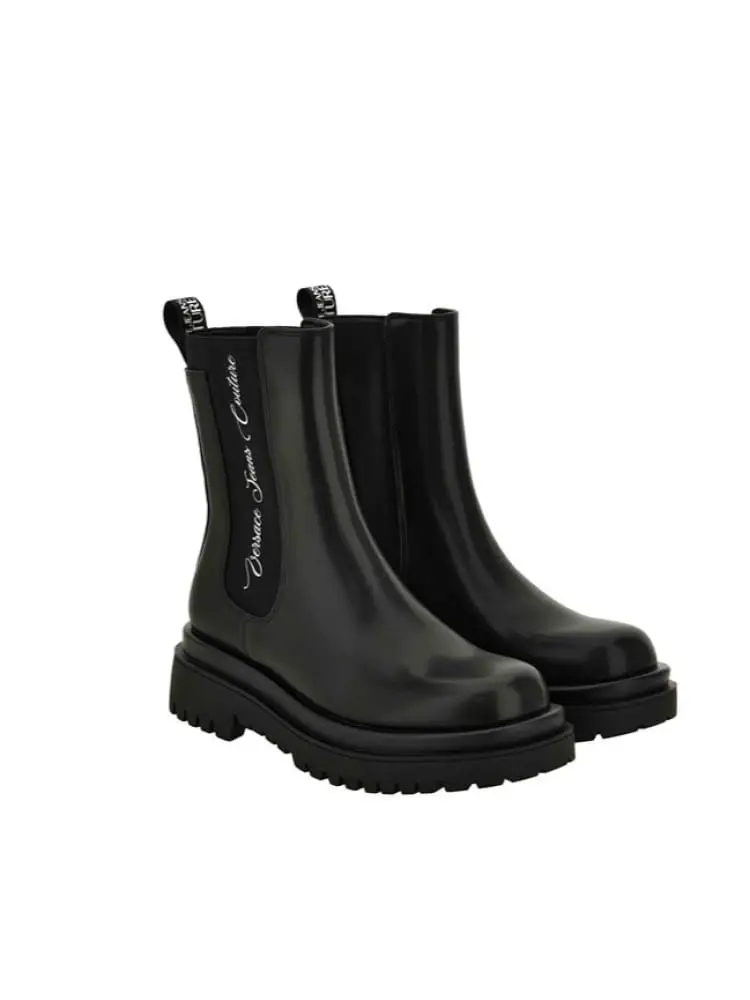 beatles in ecoppelle nera con elastico logato