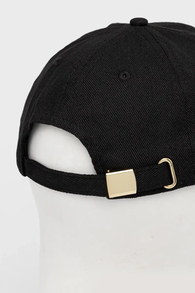 berretto da baseball in cotone Nero miniatura 3