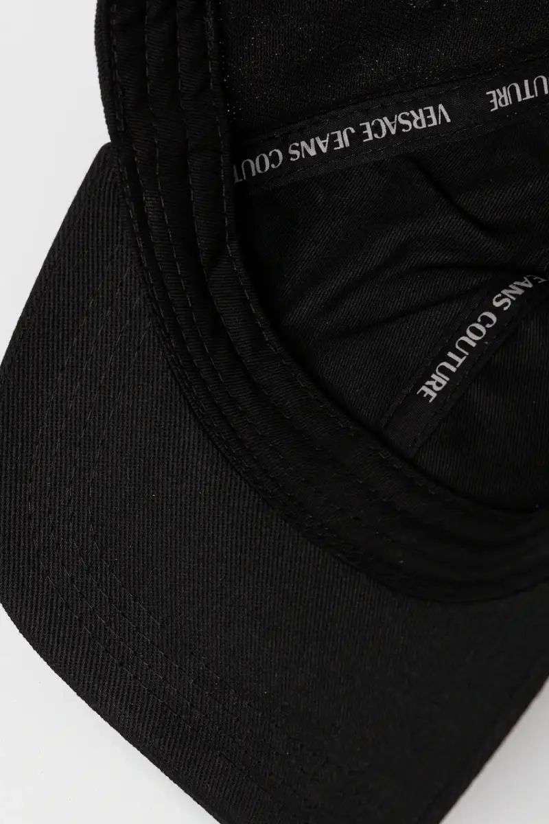 berretto da baseball in cotone Nero miniatura 4