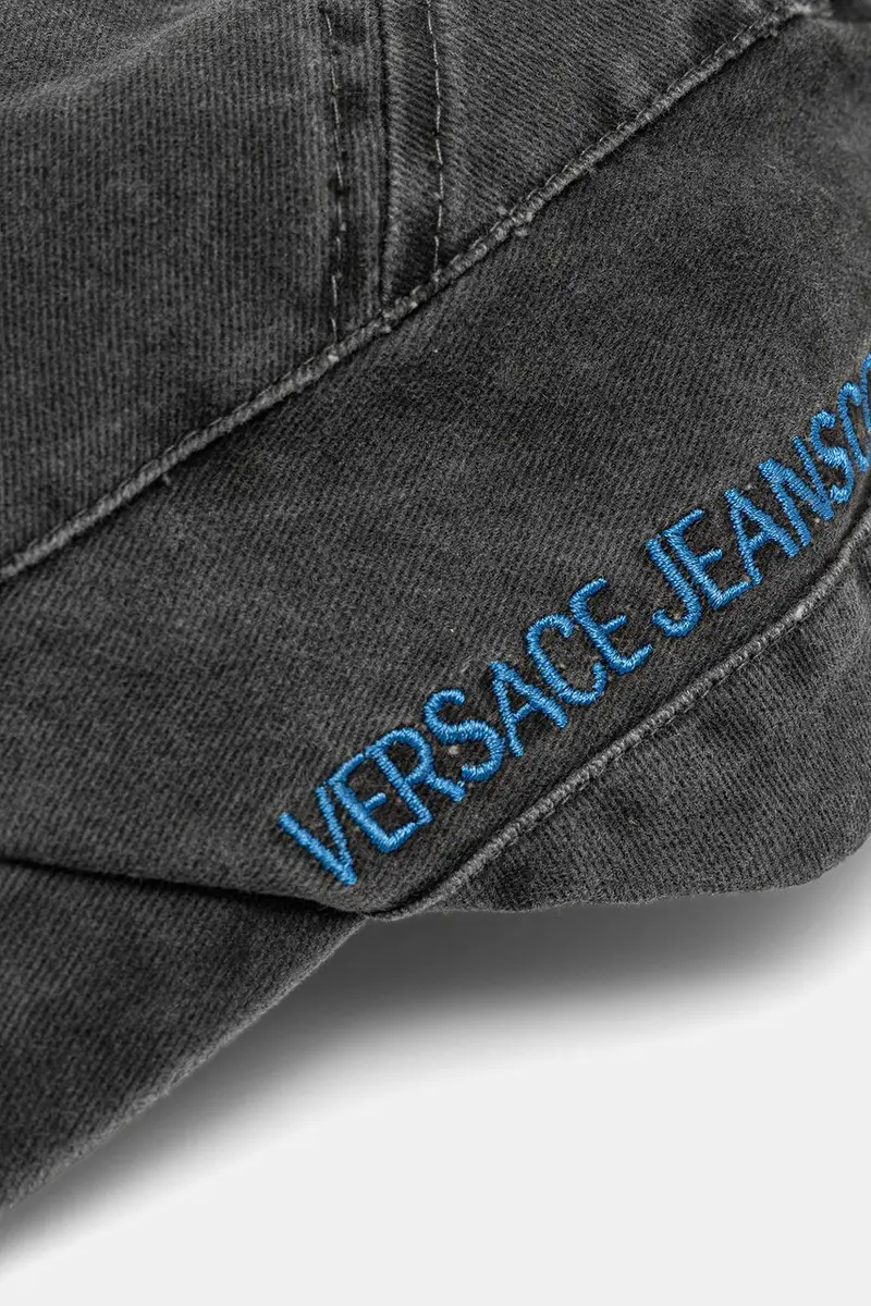 berretto da baseball in cotone uomo colore grigio con applicazione 78GAZK57 ZG369 miniatura 2