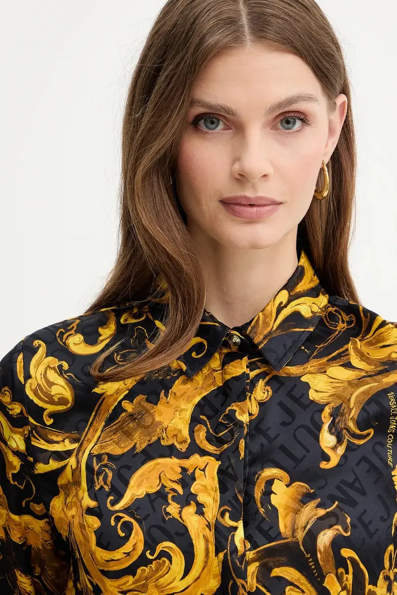 camicia donna colore nero 79HAL201 NS671 miniatura 4