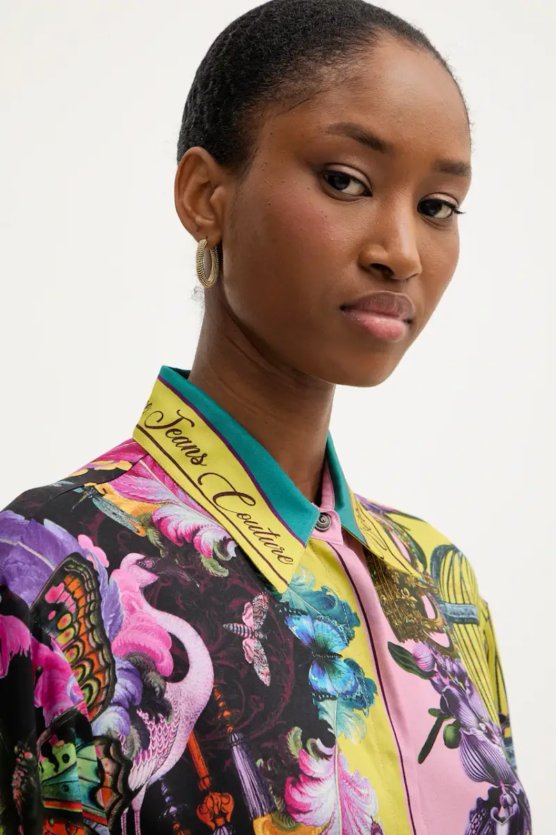 camicia donna colore rosa 79HAL2P4 NS705 miniatura 4