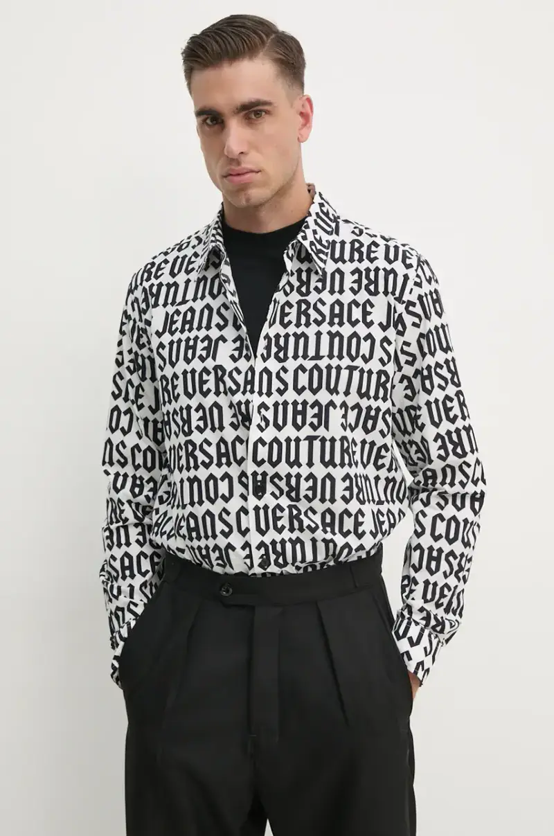 camicia in cotone uomo colore bianco 77GAL2R0 NS469