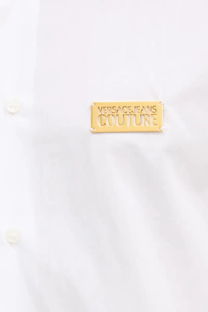 camicia in cotone uomo colore bianco 79GALKR1 CN00K miniatura 5