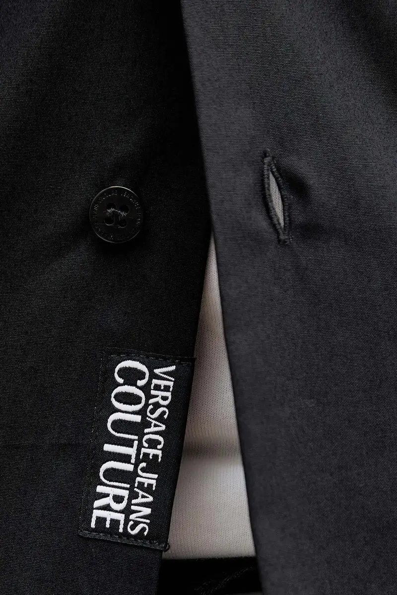 camicia in cotone uomo colore nero 79GALKR1 CN00K miniatura 5