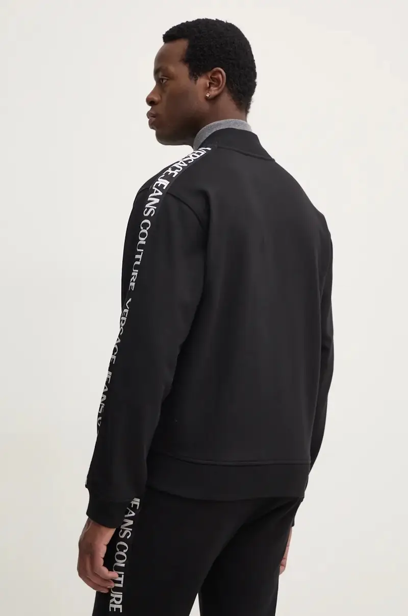 felpa in cotone uomo colore nero 77GAIC02 CF02C miniatura 3