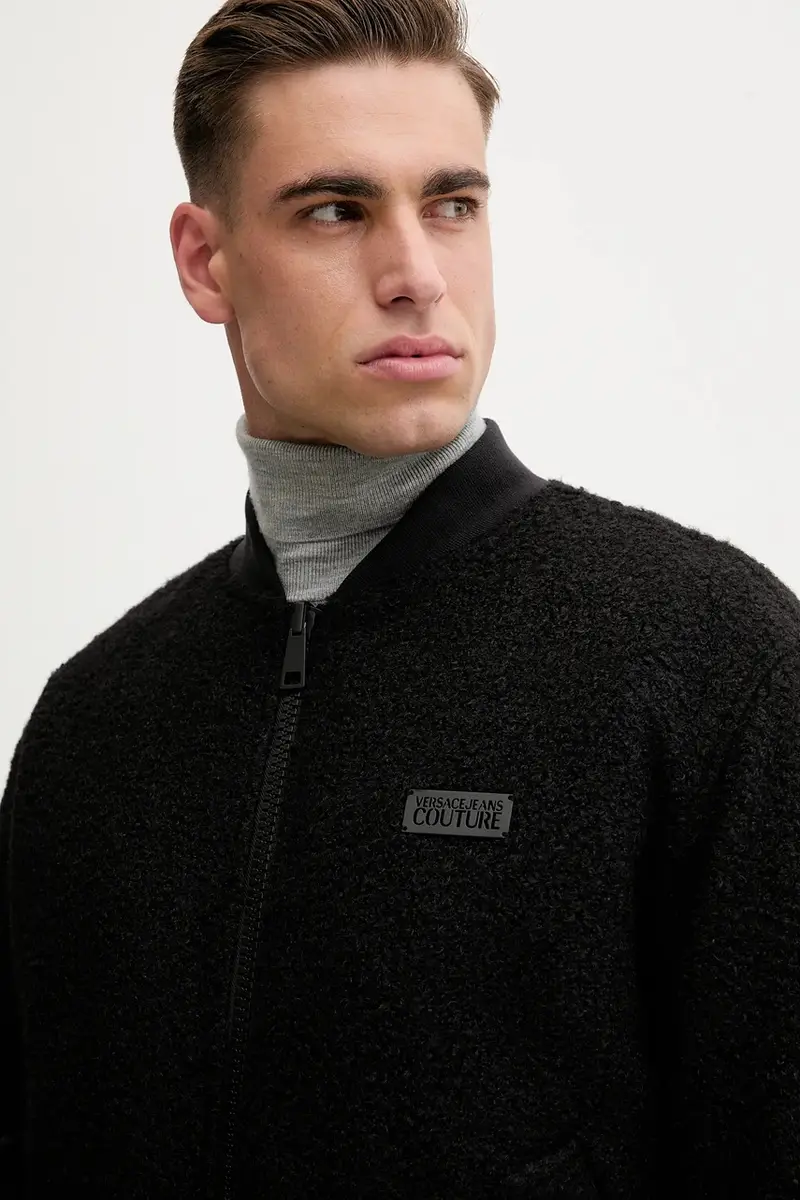 giacca bomber reversibile colore nero 79GAS407 N0540 miniatura 5