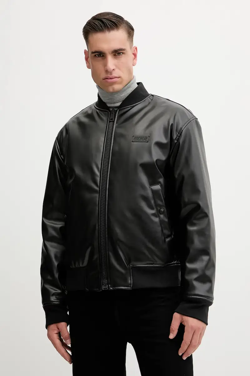 giacca bomber reversibile colore nero 79GAS407 N0540