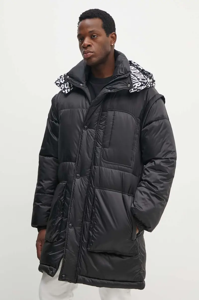 giacca uomo colore nero 77GAS428 CQD61 miniatura 4