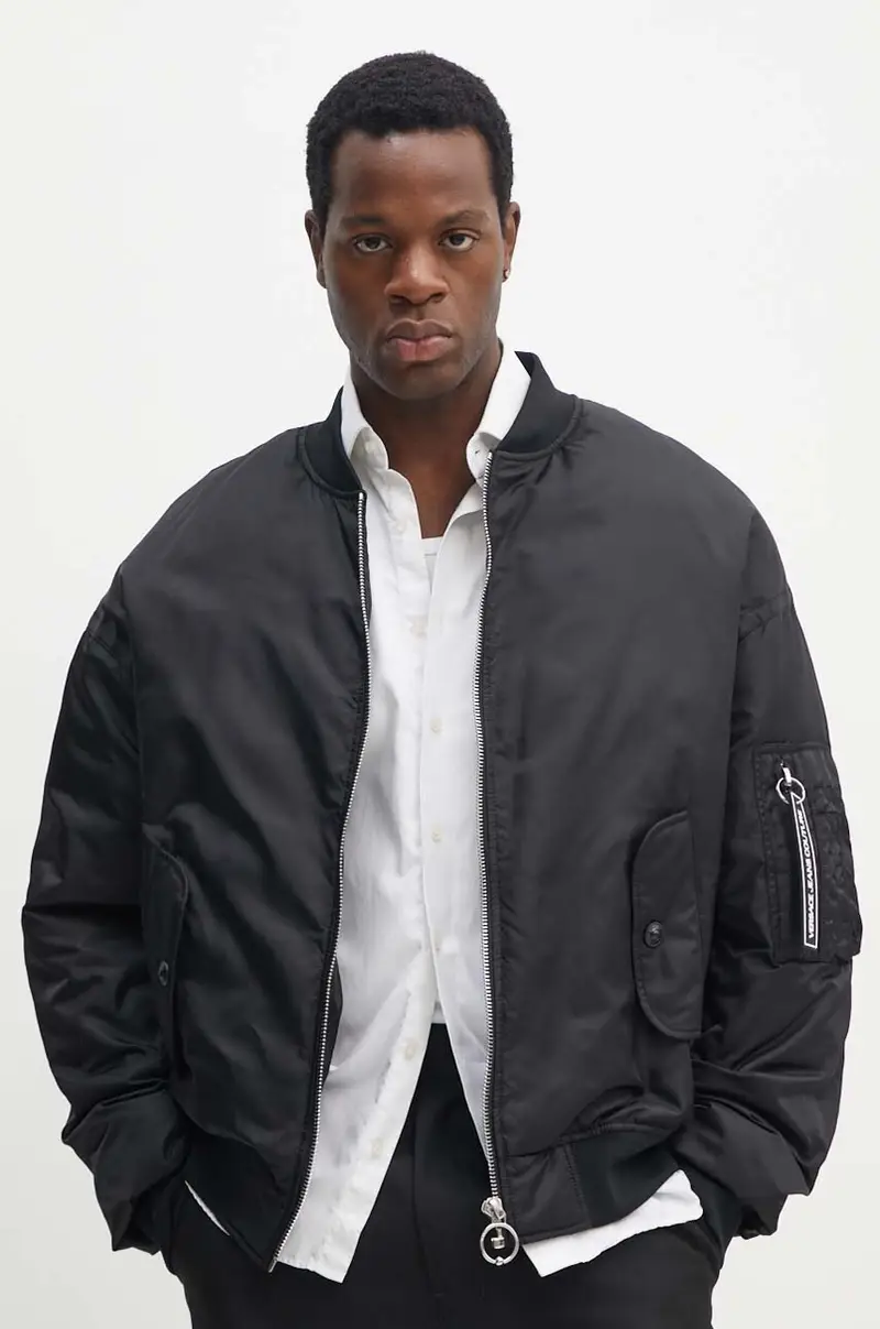 giacca uomo colore nero 77GAU401 CQD46 miniatura 5