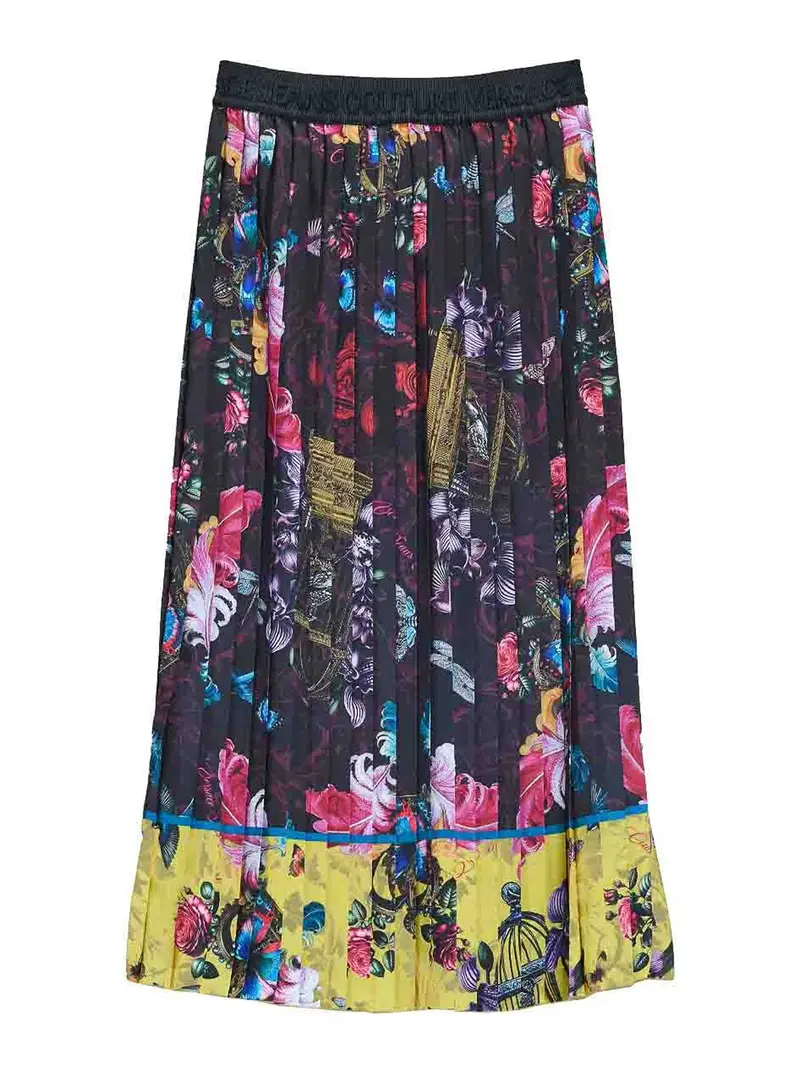 Gonna Plisse Cabinet Multicolore