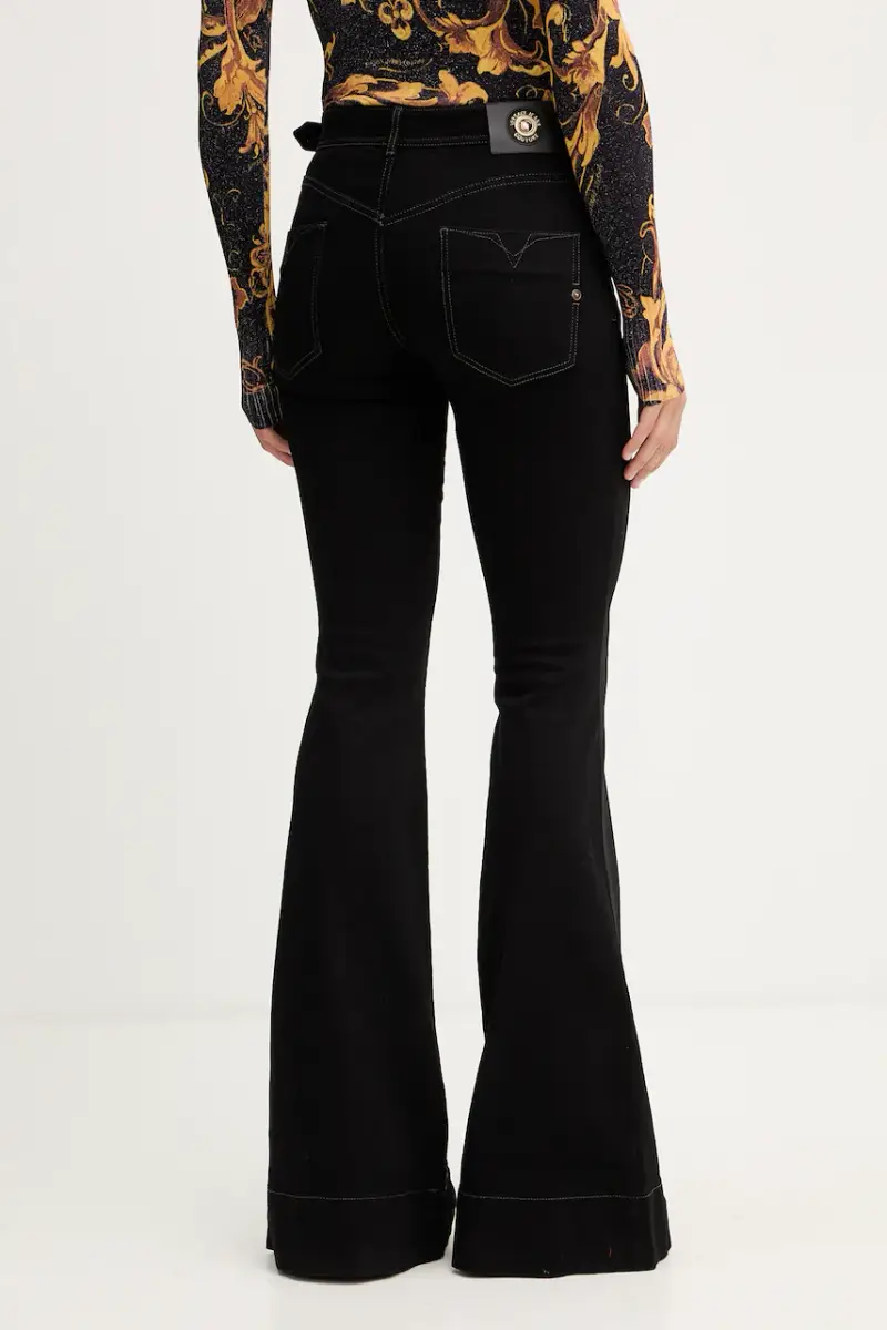 Versace Jeans Couture Jeans Donna Nero 3648647 miniatura 3