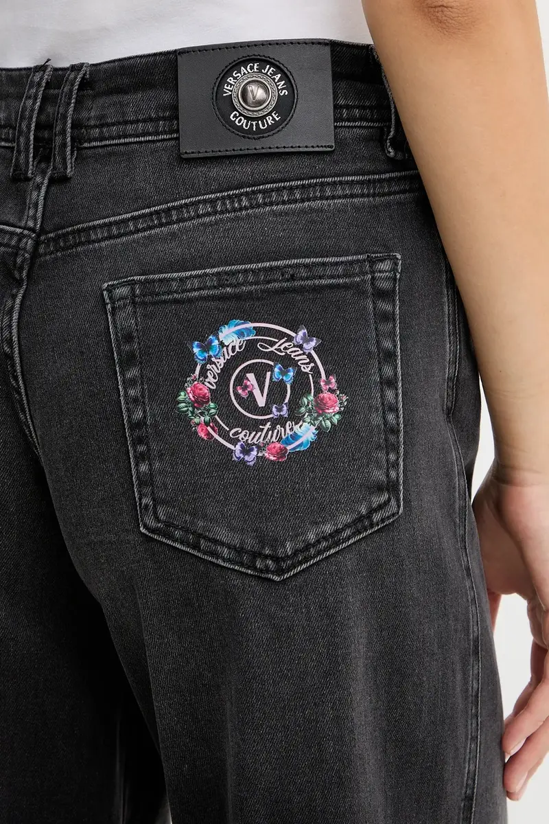 Versace Jeans Couture Jeans Donna Nero 3427000 miniatura 4