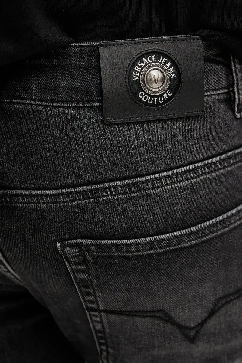 Versace Jeans Couture Jeans Uomo Grigio 3424525 miniatura 4