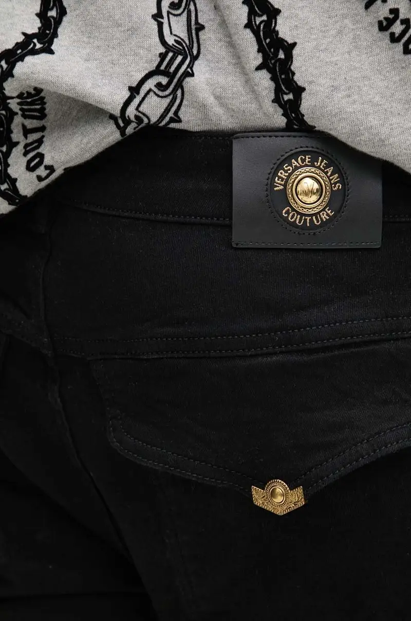 Versace Jeans Couture Jeans Uomo Nero 3626010 miniatura 4