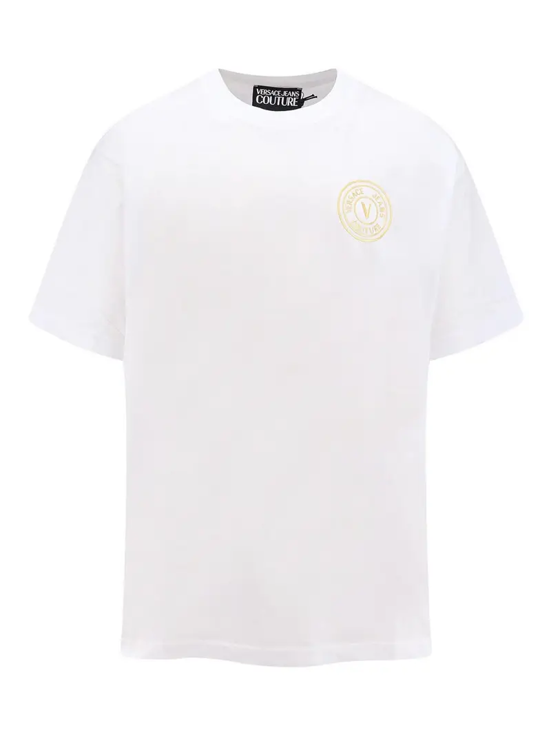 Maglietta in jersey di cotone Bianco