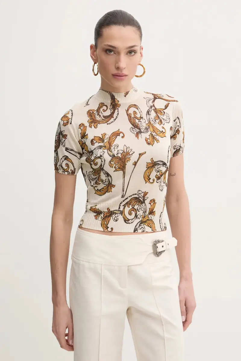 maglione donna colore beige 78HAFM07 CMN45