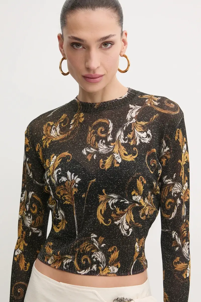 maglione donna colore nero 78HAFM21 CMN45 miniatura 4