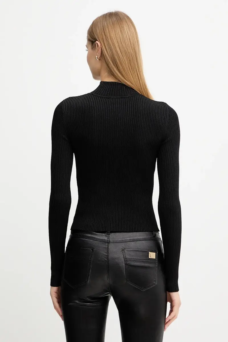 maglione donna colore nero 79HAFM16 CMH23 miniatura 3