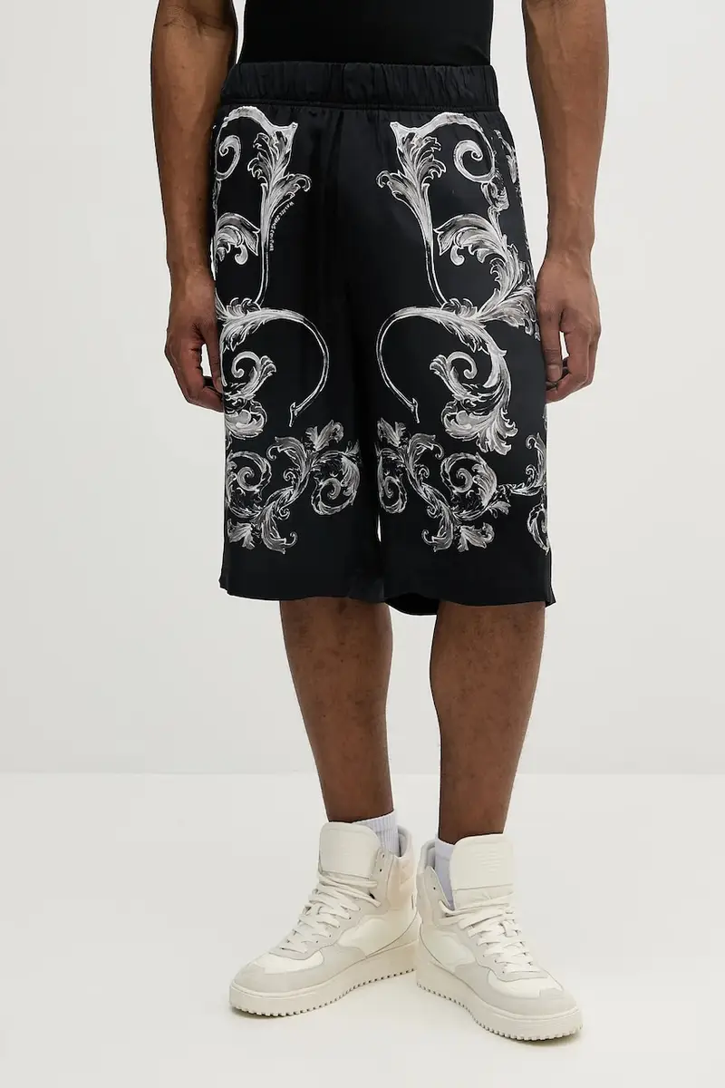 pantaloncini uomo colore nero 78GAD10B NS626