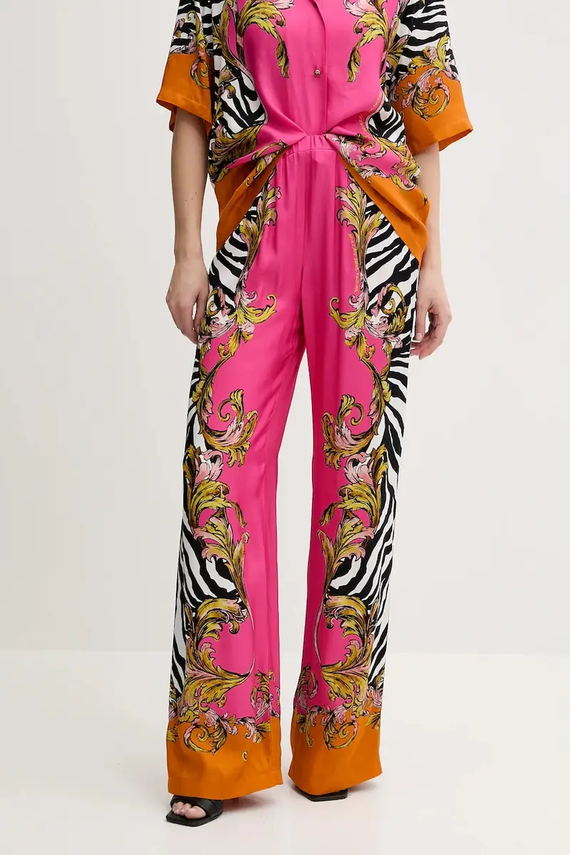 pantaloni colore rosa 78HAA1P2 NS653