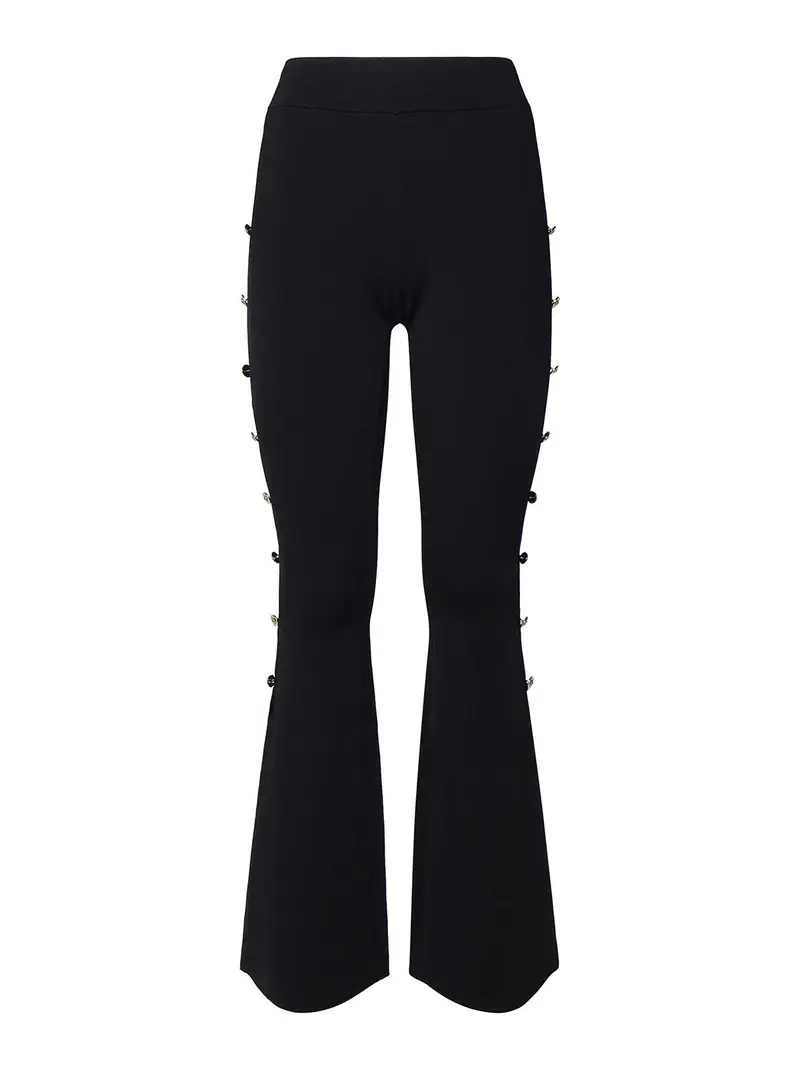 Pantaloni svasati Nero