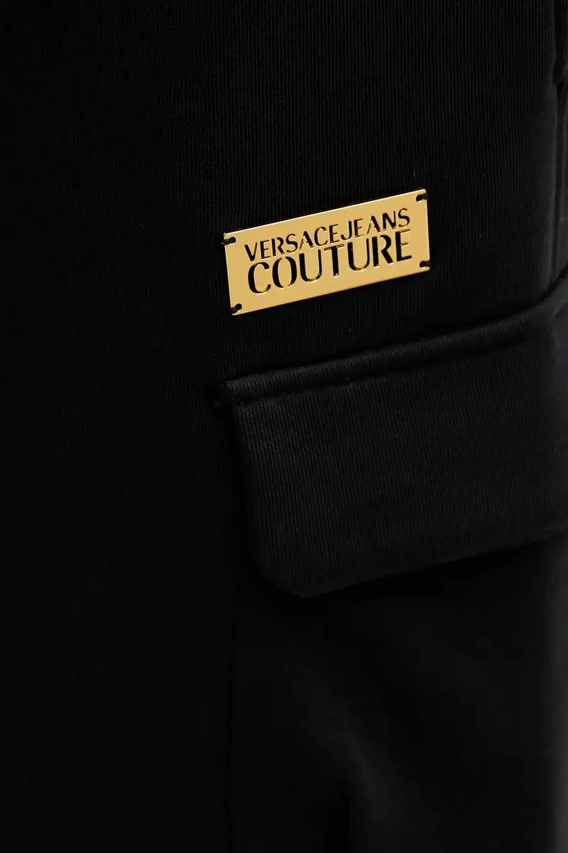 pantaloni tuta di cotone uomo colore nero 79GAAT08 CF01T miniatura 4