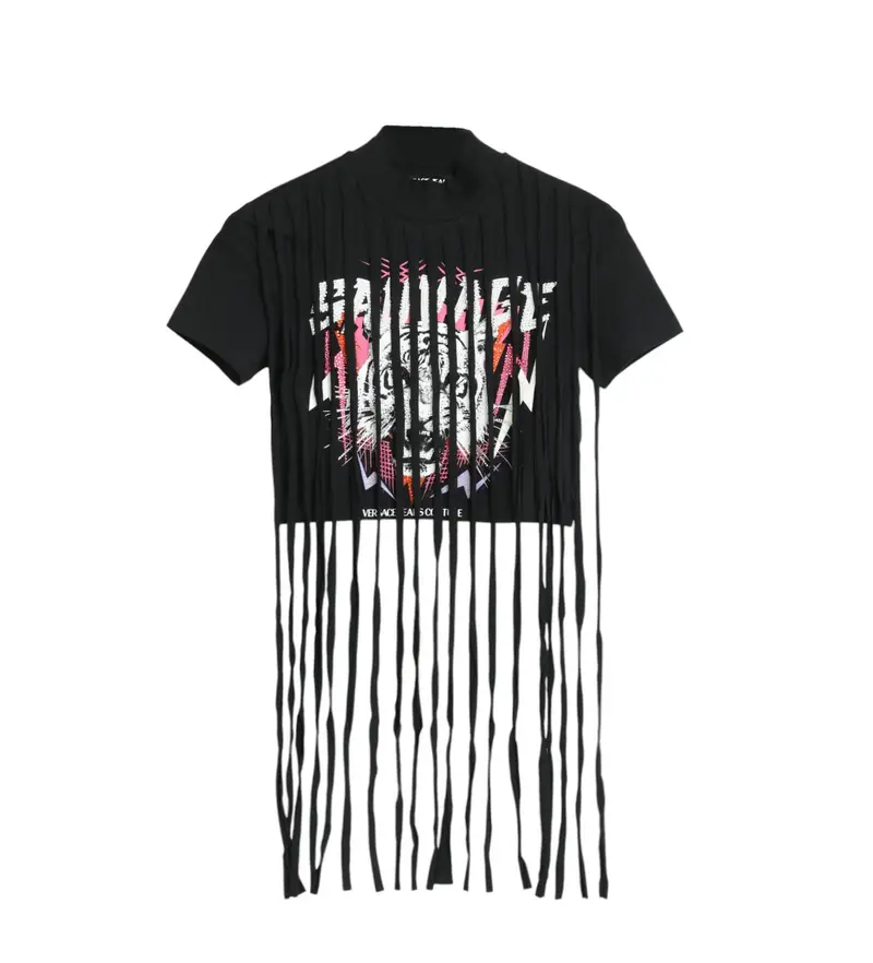 Versace Jeans Couture T-shirt Donna Nero 4055501