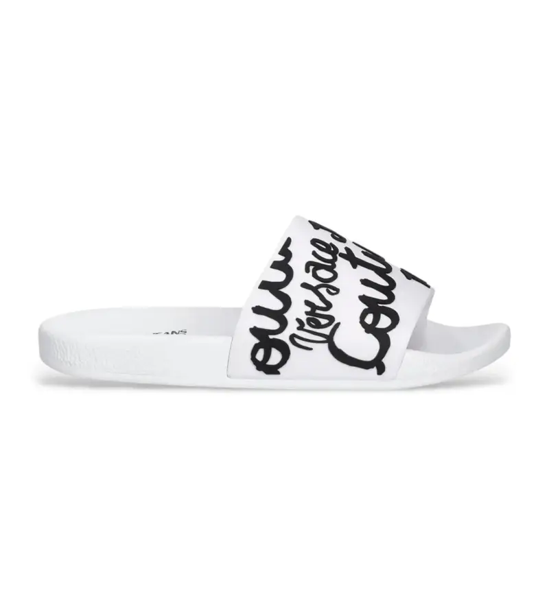 per donna 78VA3SQ1-71352 Infradito con logo bianco (35), Basso, Nessuno, Casual