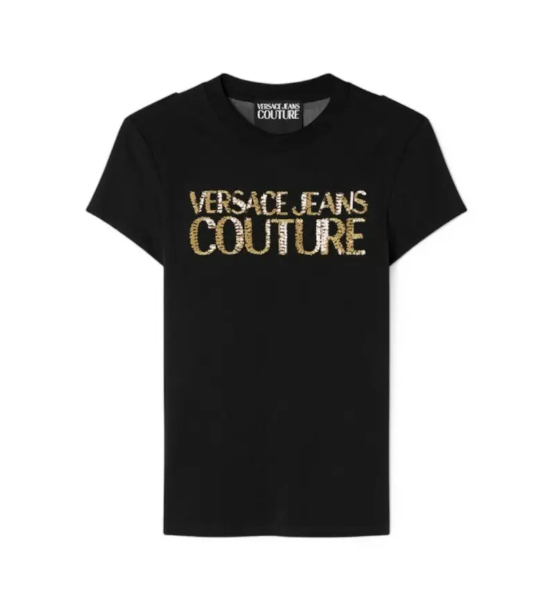 Versace Jeans Couture T-shirt Uomo Nero 4055500