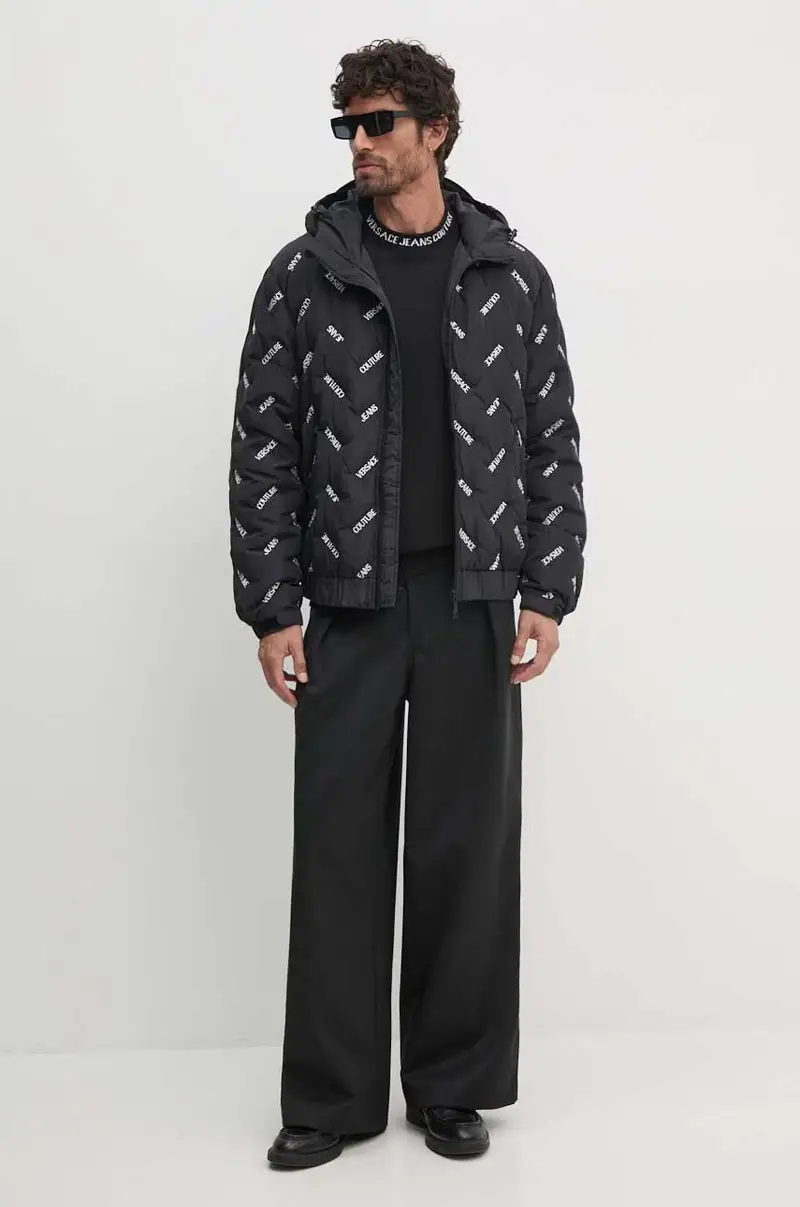 piumino uomo colore nero 77GAU406 CQD62 miniatura 2