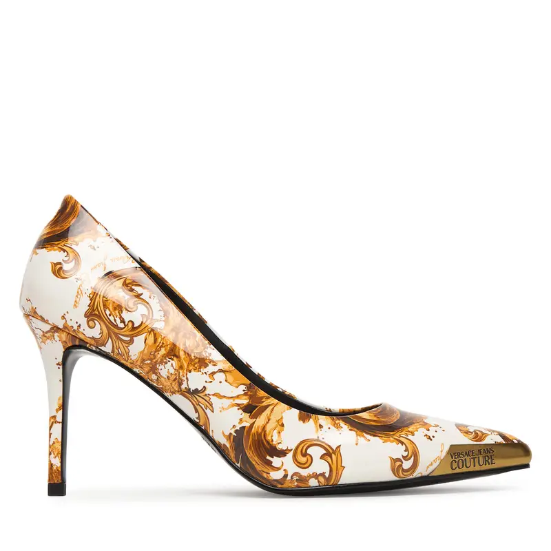 Scarpe stiletto Versace Jeans Couture 80VA3S50 ZS366 G03 Bianco