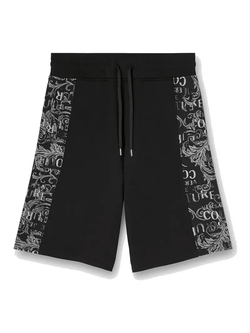 Shorts con logo Nero