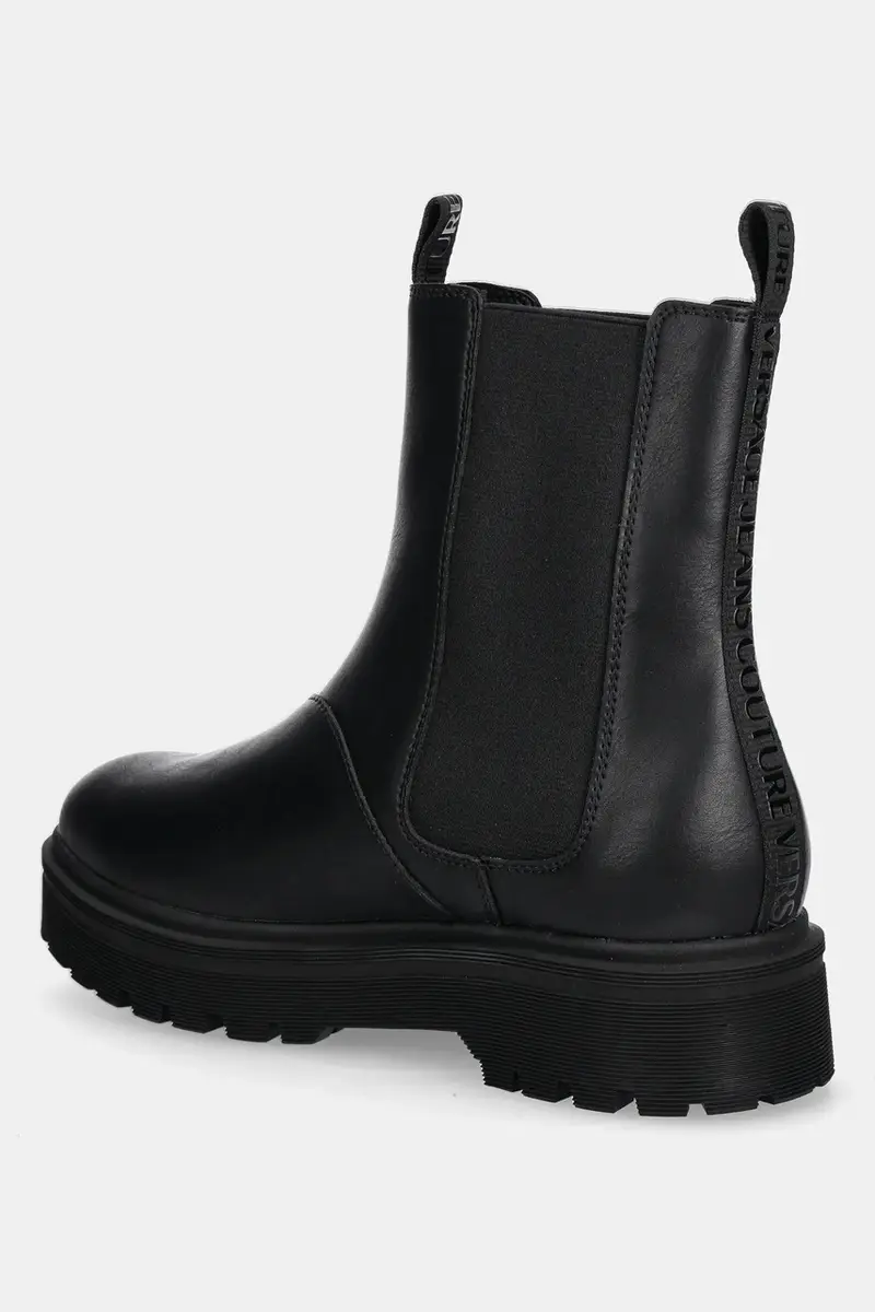 Versace Jeans Couture Stivaletti Chelsea Uomo Nero 3152697 miniatura 3