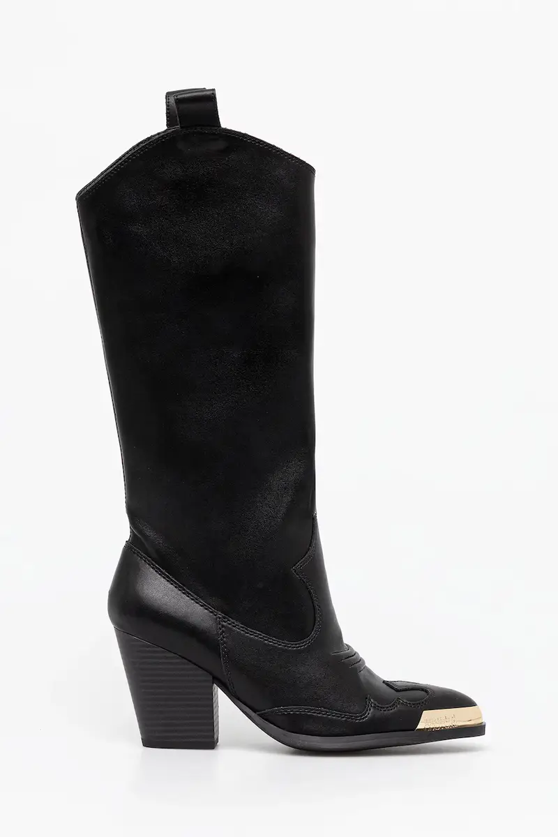 stivali in pelle donna colore nero 79VA3S12 ZPB68 899 miniatura 2