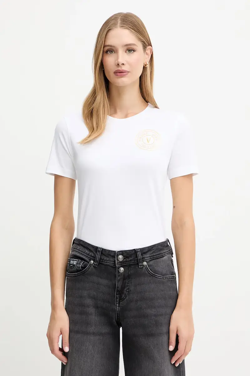 Versace Jeans Couture T-shirt Donna Bianco 3243235
