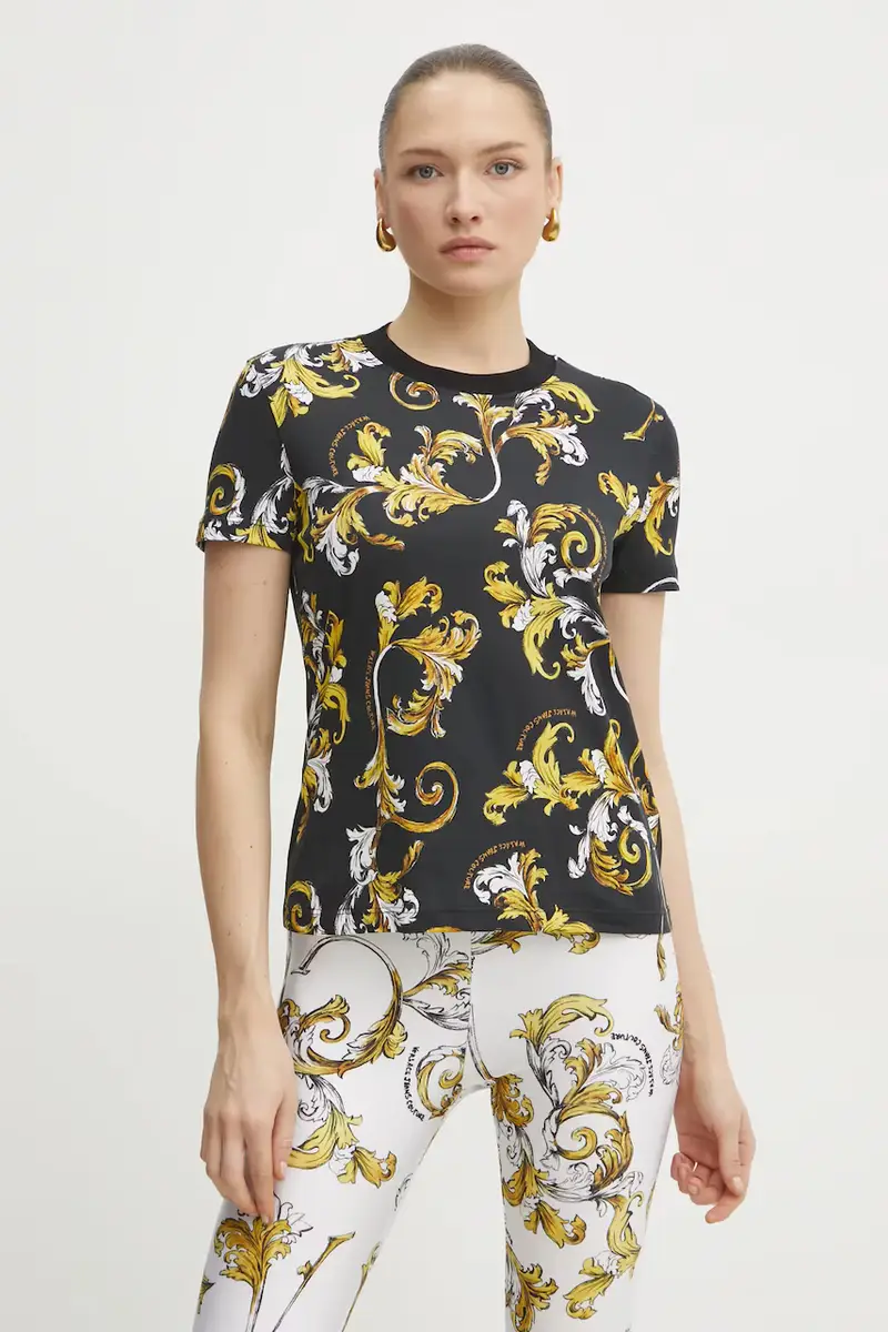 Versace Jeans Couture T-shirt Donna Nero 3335509