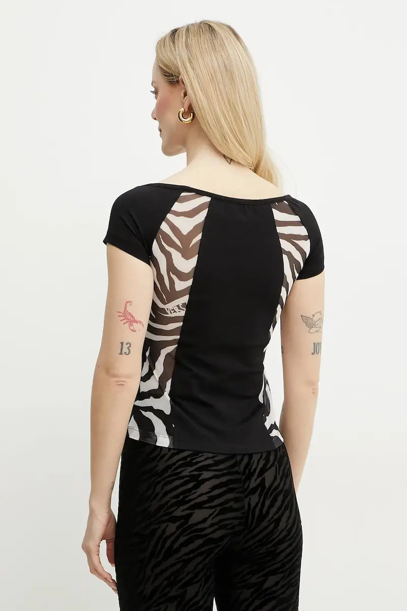 Versace Jeans Couture Jeans Donna Nero 3336292 miniatura 3