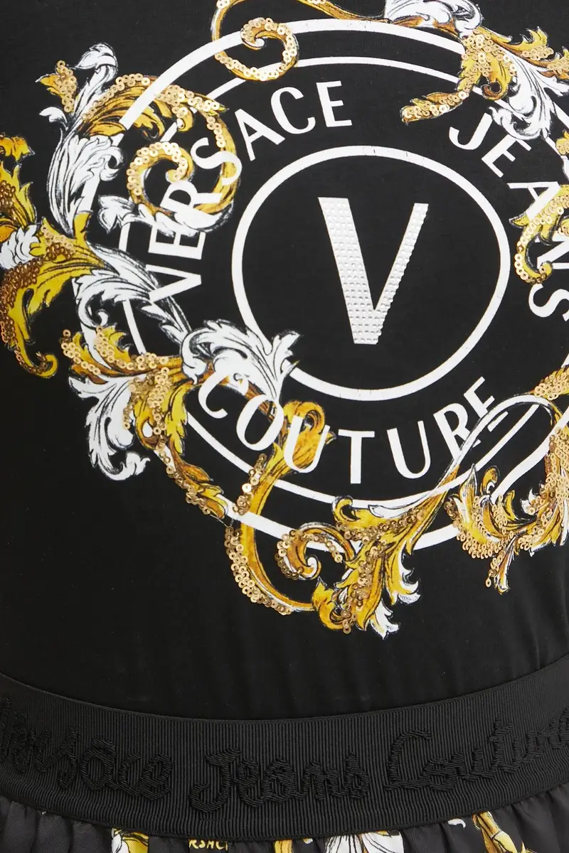 Versace Jeans Couture Jeans Donna Nero 3150765 miniatura 5