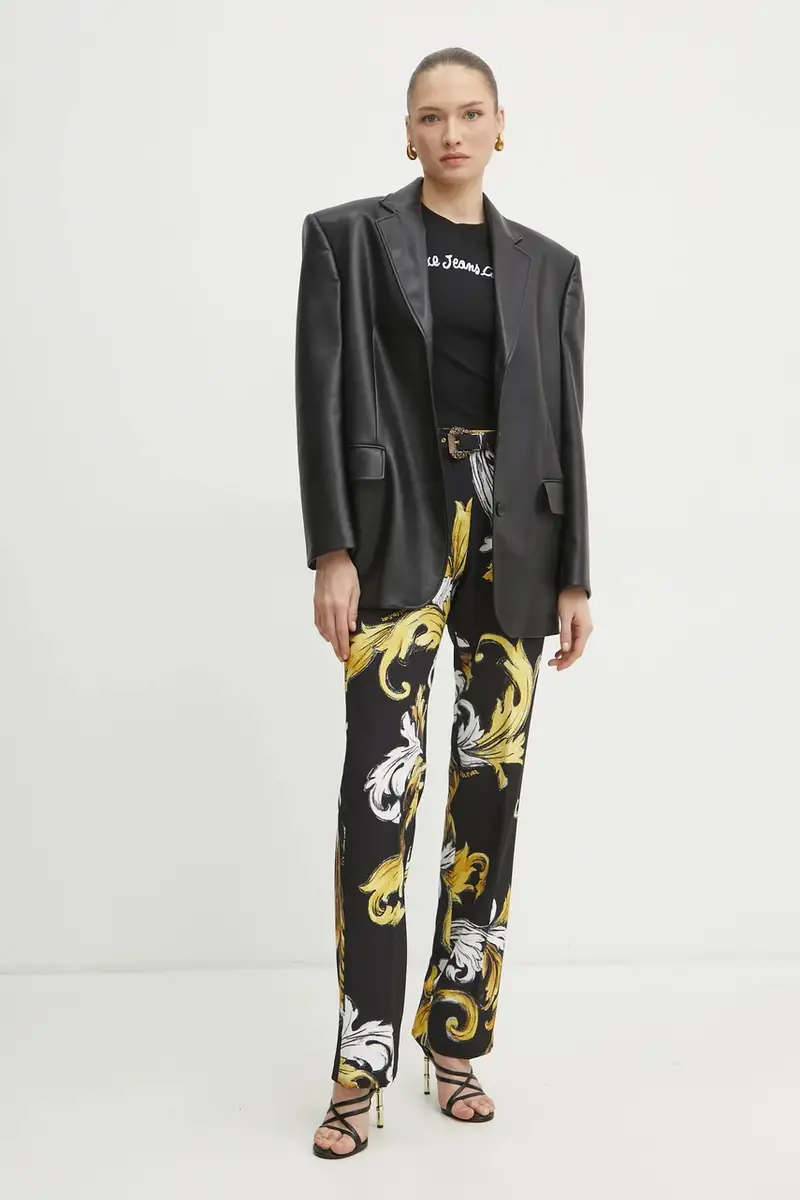 Versace Jeans Couture Jeans Donna Nero 3335527 miniatura 2