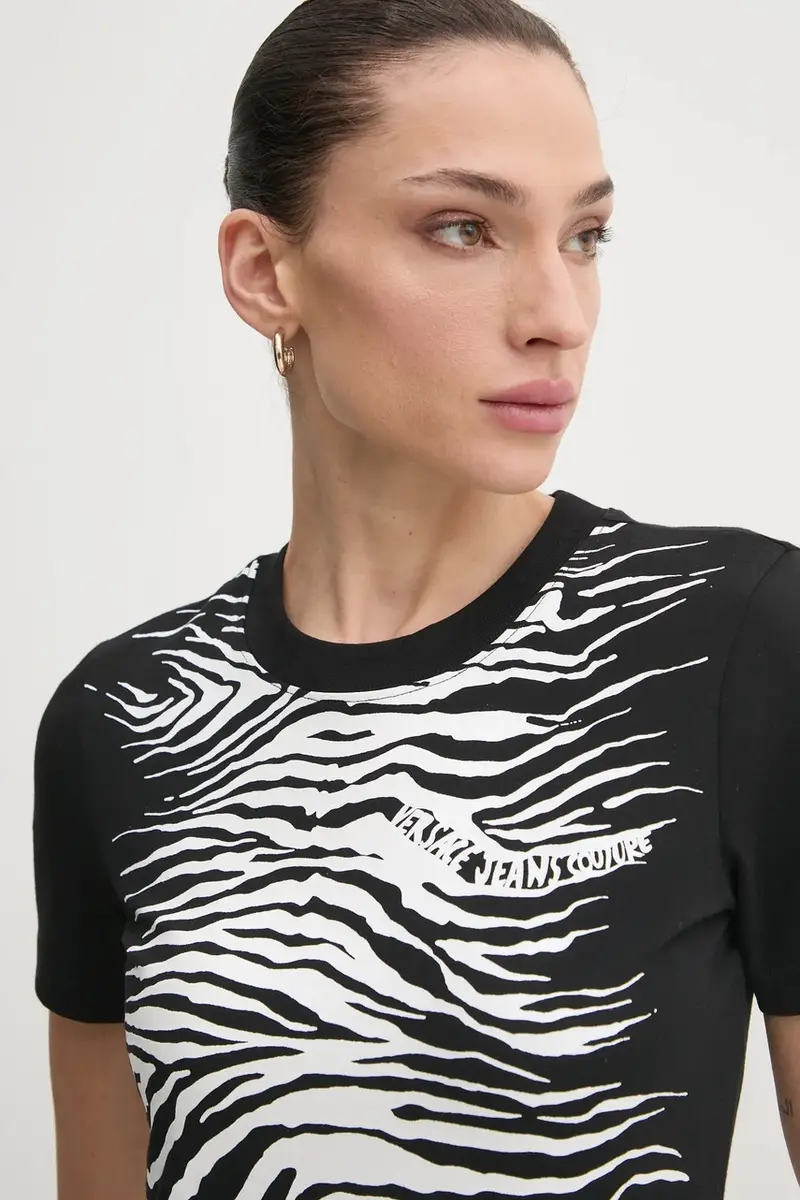 Versace Jeans Couture Jeans Donna Nero 3335721 miniatura 4