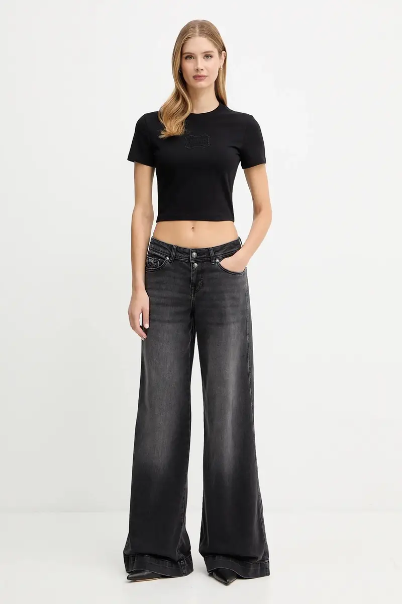 Versace Jeans Couture Jeans Donna Nero 3275836 miniatura 2