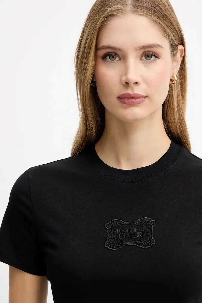 Versace Jeans Couture Jeans Donna Nero 3275836 miniatura 4