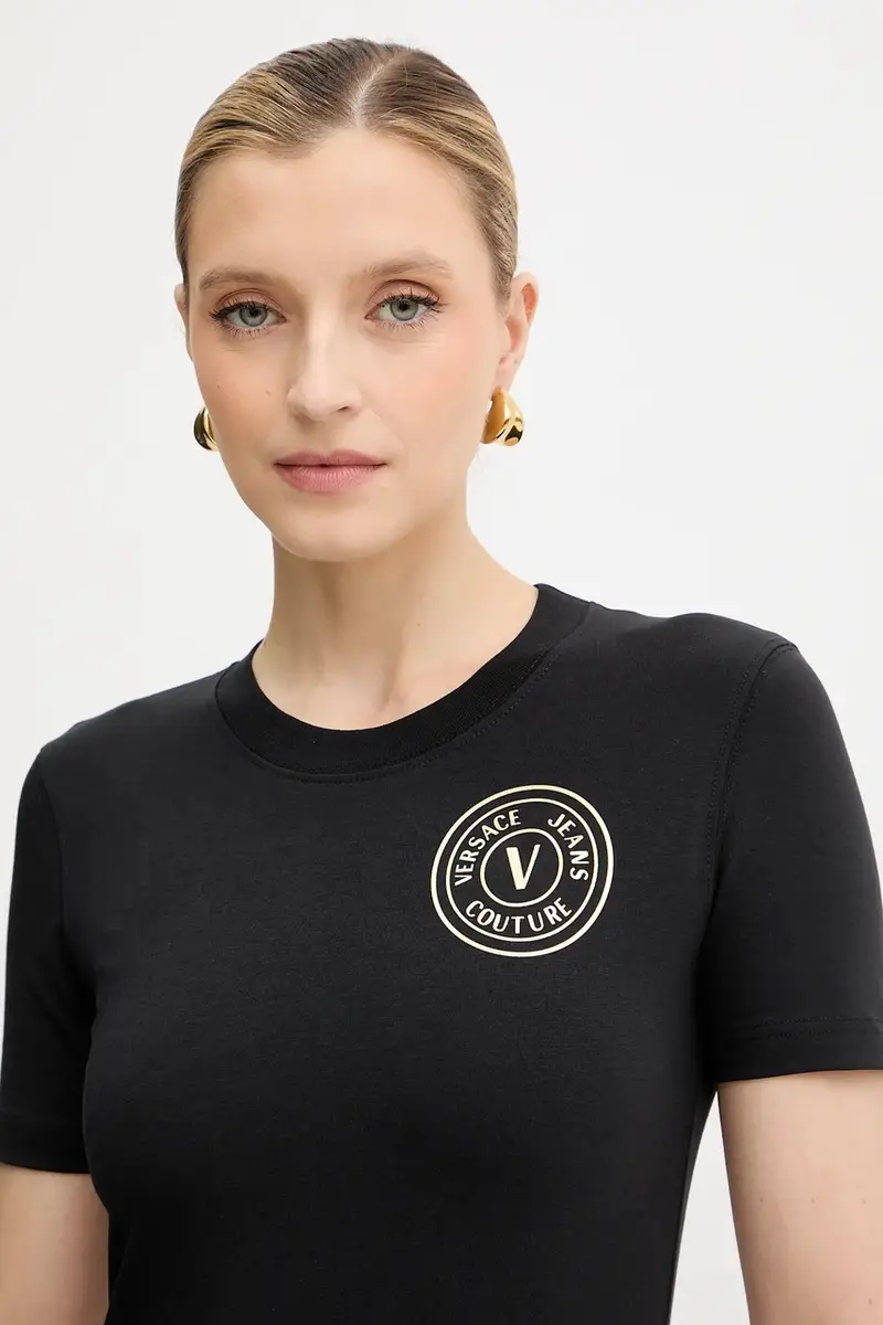 Versace Jeans Couture Jeans Donna Nero 3152465 miniatura 4