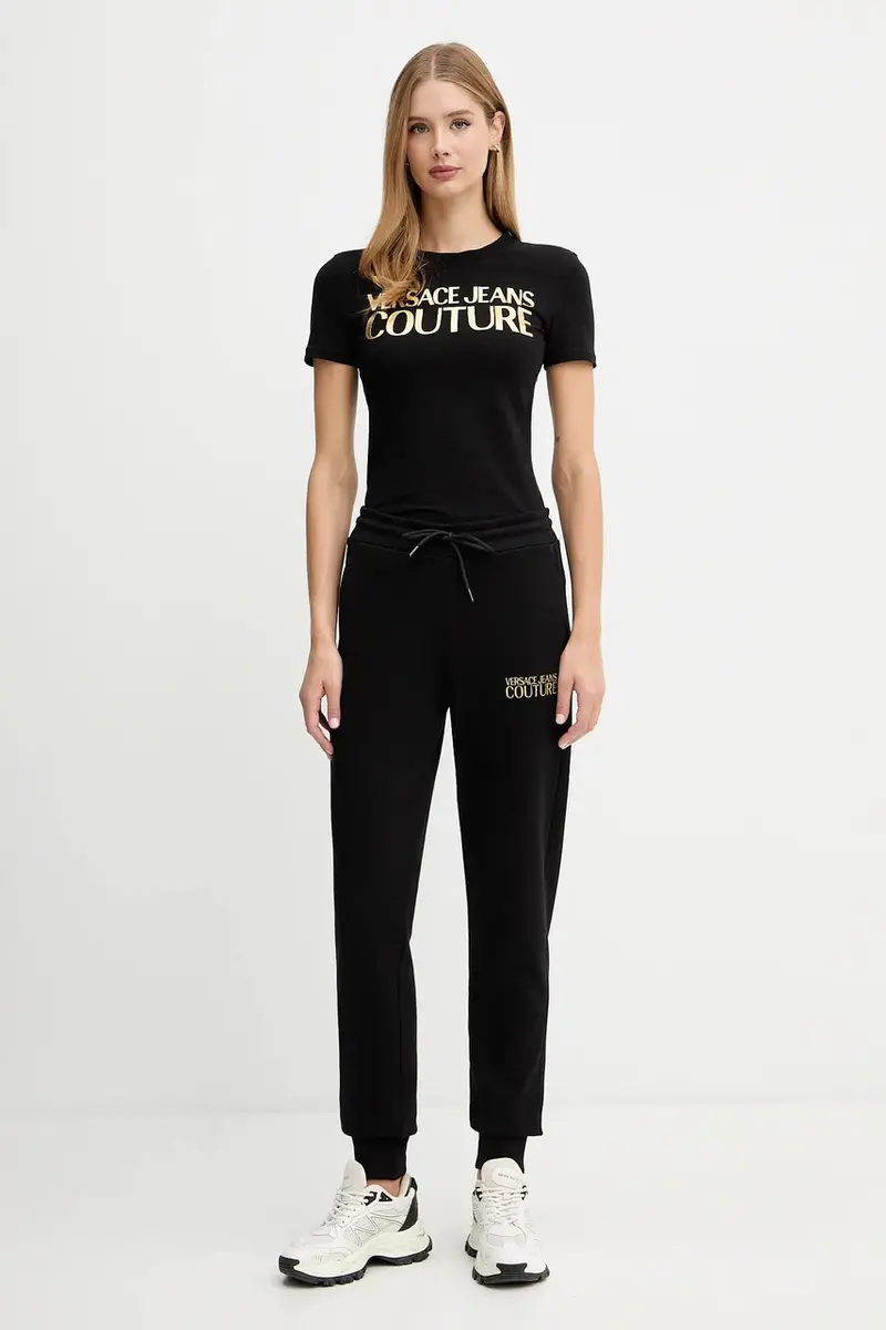 Versace Jeans Couture Jeans Donna Nero 3275837 miniatura 2