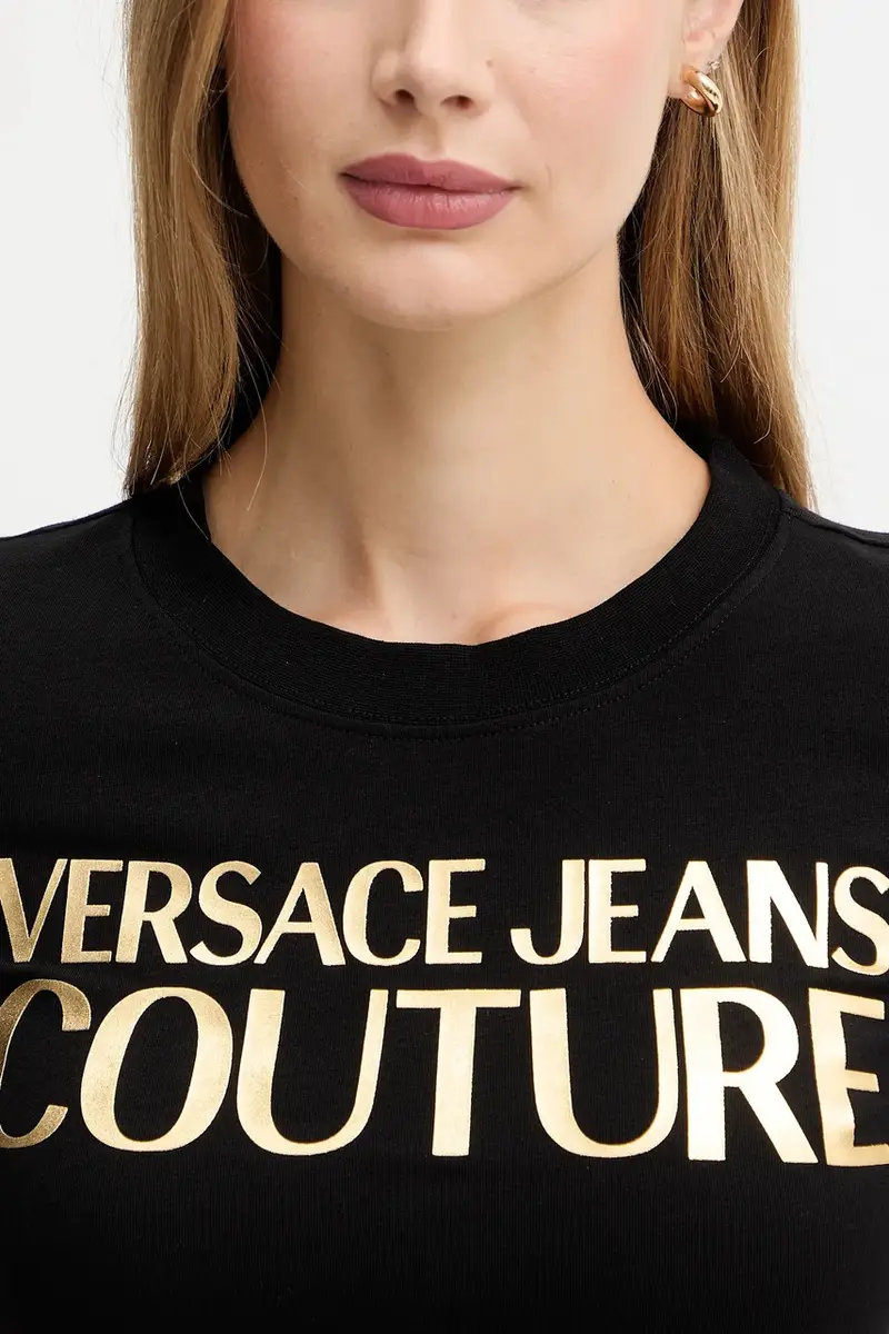 Versace Jeans Couture Jeans Donna Nero 3275837 miniatura 5