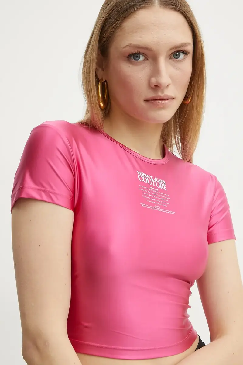 Versace Jeans Couture Jeans Donna Rosa 3338870 miniatura 4