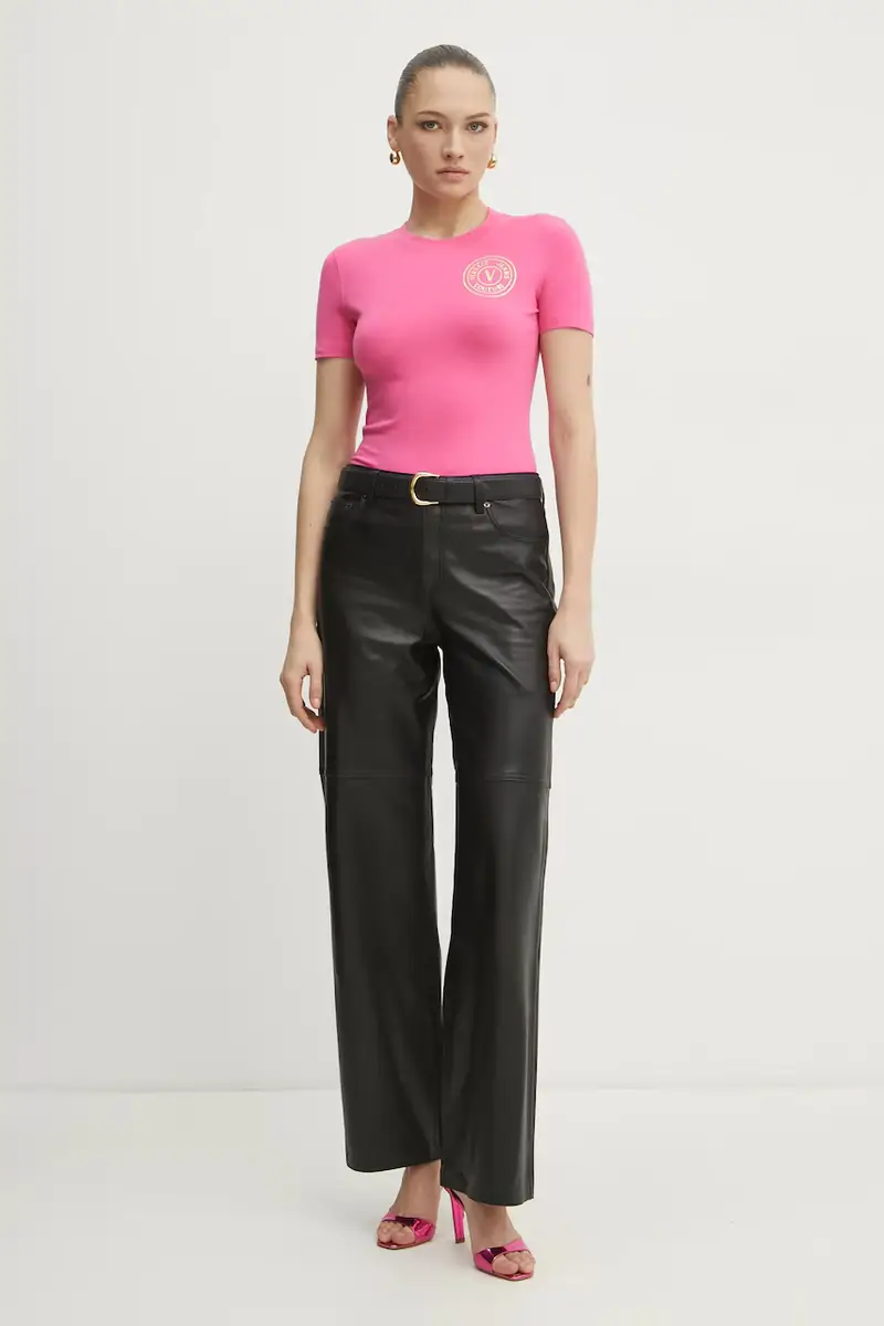 Versace Jeans Couture Jeans Donna Rosa 3338827 miniatura 2