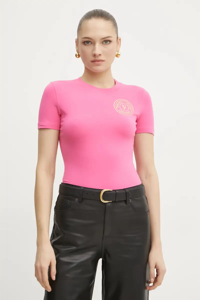 Versace Jeans Couture T-shirt Donna Rosa 3338827