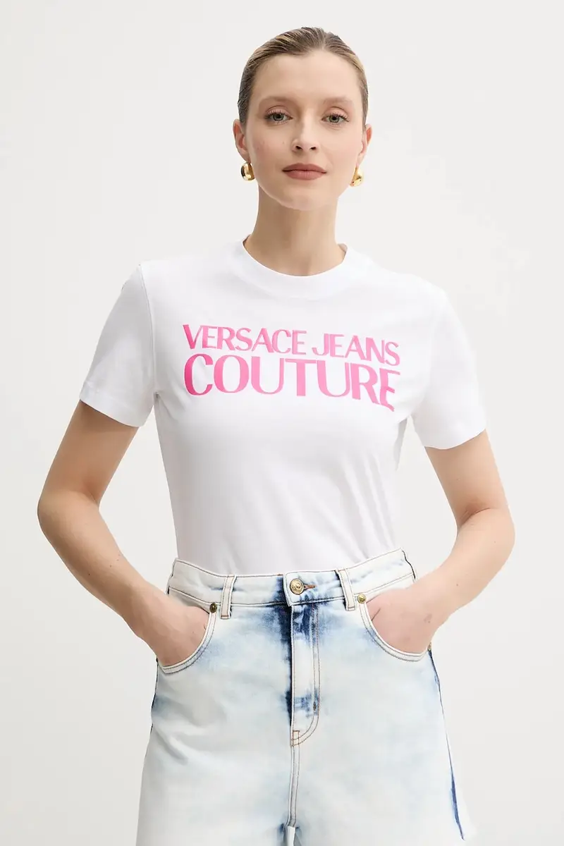 Versace Jeans Couture T-shirt Donna Bianco 2217540
